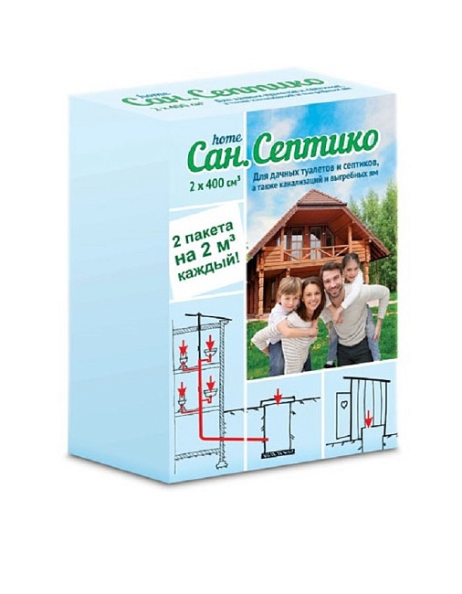 САН.СЕПТИКО Препарат для дачных туалетов и септиков 